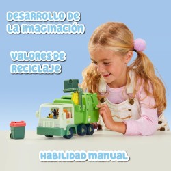 Giochi Preziosi - Bluey Camion Della Spazzatura - Playset Del Camion Della Spazzatura Visto Nella Serie Bluey, Con 2 Personaggi 