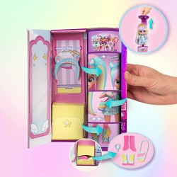 Imc Toys - BFF BY CRY BABIES Jenna, Bambola alla moda da Collezione con Capelli Lunghi, 904361IM