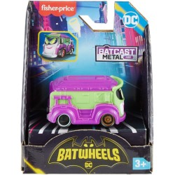 Fischer-Price - DC Batwheels Prank The Joker Van - Veicolo in scala 1:55, Eta 3+, HML14