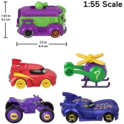 Fischer-Price - DC Batwheels Prank The Joker Van - Veicolo in scala 1:55, Eta 3+, HML14