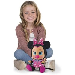 IMC Toys Bebes Llorónes- Bambola Che Piange, dai 18 Mesi Minnie sin Talla Multicolore