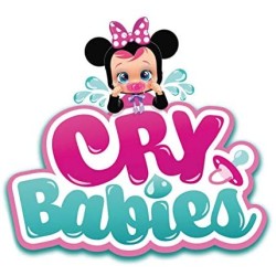 IMC Toys Bebes Llorónes- Bambola Che Piange, dai 18 Mesi Minnie sin Talla Multicolore