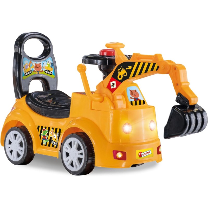 Lisciani Giochi - Carotina Ride on Baby Bulldozer - 102242