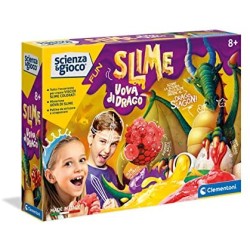 Clementoni- Scienza Slime Kit-Gioco scientifico (Versione in Italiano), 8 Anni+, 19194