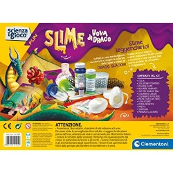 Clementoni- Scienza Slime Kit-Gioco scientifico (Versione in Italiano), 8 Anni+, 19194