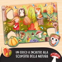 Lisciani Carotina Gli utilissimi il gioco delle stagioni 102389