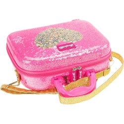 Nice Group - Girabrilla - Make Up Case - Valigetta trucchi - ROSA Cuore ORO - NICE02550C