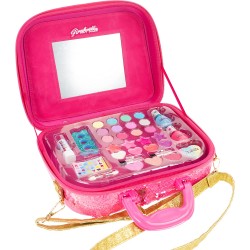 Nice Group - Girabrilla - Make Up Case - Valigetta trucchi - ROSA Cuore ORO - NICE02550C