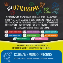 Lisciani Carotina Gli utilissimi giochiamo con gli animali 102853