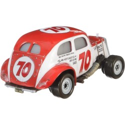 Mattel - Disney Pixar Cars - Duke Coulters Die-Cast 1:55 Colore Bianco/Rosso - FLL95