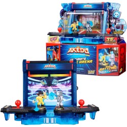 Akedo Battle Arena, Set di Gioco per Allenamento e Battaglia con 2 Personaggi e 2 Controller.