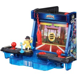 Akedo Battle Arena, Set di Gioco per Allenamento e Battaglia con 2 Personaggi e 2 Controller.