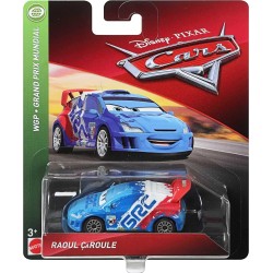 Mattel - Disney Pixar Cars - Raoul ÇaRoule Die-Cast 1:55 Colore Azzurro/Bianco/Rosso - GBV52