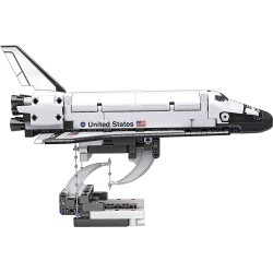 Clementoni - Scienza Build fluttuante - Set Costruzioni, Laboratorio Meccanica, Gioco scientifico, Shuttle modellino - CL19270