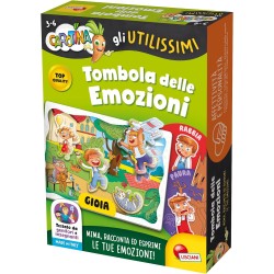 Lisciani Carotina Gli utilissimi tombola delle emozioni 102815