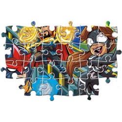 Clementoni - Puzzle Super Heroes Marvel 3x48 pz Other Play for Future Hero, Materiali 100% riciclati - CL25257