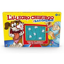 Hasbro Gaming - L Allegro Chirurgo S.O.S. Cucciolo, Gioco in scatola con suoni