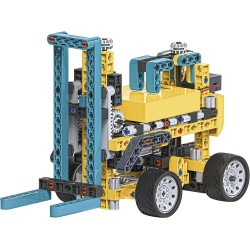 Clementoni - Scienza Build - Camion Betoniera - Set Costruzioni Bambini, Laboratorio Meccanica, Gioco Scientifico - CL19296