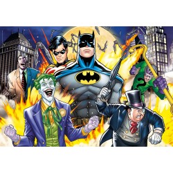 Clementoni - Puzzle Batman DC Comics 104 pz - Play for Future -100% Materiali Riciclati - CL27526