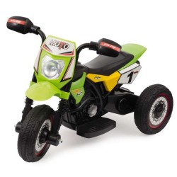 LAMAS - Moto Elettrica Mini Cross Verde - 6V