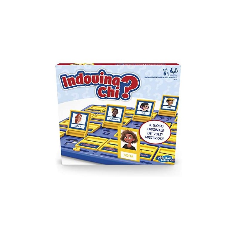 Indovina Chi? (gioco in scatola Hasbro Gaming - Versione in Italiano)