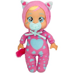 Imc Toys - Cry Babies Tiny Cuddles Day Care, Bambola Bebè, Bambola di Peluche Vestita con un Pigiama della linea Day Care che Pi