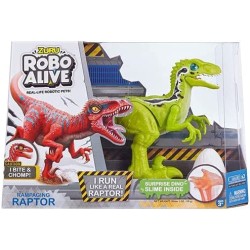 Zuru - Robo Alive Velociraptor camminante in 2 modelli assortiri - ZURU25289