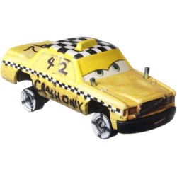 Mattel - Disney Pixar Cars- Faregame Taxi Veicolo Die-Cast 1:55 Colore Giallo - GKB03