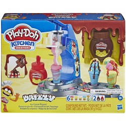 Play-Doh - Gelato Drizzy (playset con pasta da modellare Kitchen Creations)