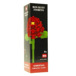 Nice Group - Bouquet Fiorito Garofano Mattoncini 83 pz. - NICE78007