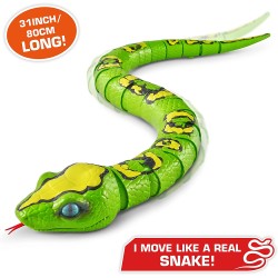 Zuru - Robo Alive Robotic King Python Giocattolo, 80 cm, ZURU7169