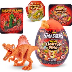 Zuru - Smashers Mini Light Up Dino - 3 modelli in assortimento - ZURU7473SQ1