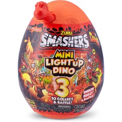 Zuru - Smashers Mini Light Up Dino - 3 modelli in assortimento - ZURU7473SQ1