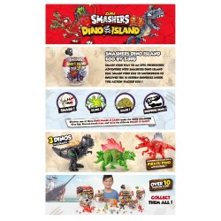 Zuru - Smashers Dino Island - Assortimento casuale - ZURU7486