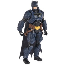 DC Comics, Action Figure Batman Adventures, Supereroe Giocattolo in Scala, Personaggio Batman Alto 30 cm, Supereroe con 16 Acces