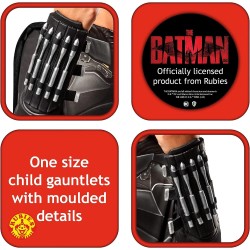 Rubies - Accessorio da Braccio di Batman "The Batman Child Gauntlets" per Bambini 203015