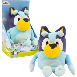 Giochi Preziosi - Bluey Peluche Parlante Italiano, Pupazzo Morbido con 9 Frasi e Canzoni, Adatto per Coccole e Cantare Insieme, 