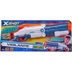 Zuru - X-Shot Fucile Vigilante Doppia Canna con 24 dardi - POS220128