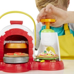 play-doh - la pizzeria (playset con 5 vasetti di pasta da modellare, versione 2019), multicolore, e4576eu4