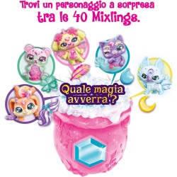 Giochi Preziosi - Magic Mixies Mixlings - Single Pack Crystal Woods Mini Calderone Con Nuove Funzioni Magiche Tutte Da Scoprire 