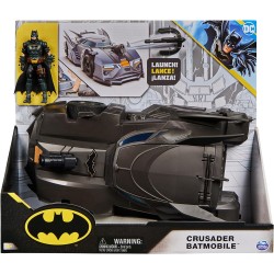 Spin Master - DC Comics Crusader Batmobile con Action Figure - 6067473