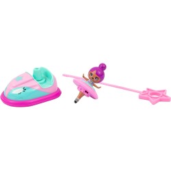 Giochi Preziosi - TWIKY Stelle, ballerina da 6 cm, vorticoso la tua ballerina con il suo veicolo, modello casuale, per bambini d