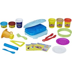 Hasbro - Play-Doh - Set per la Colazione, Playset con 6 vasetti di Pasta da Modellare e 10 Accessori, B9739EU4