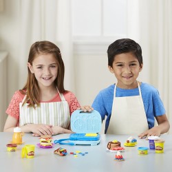 Hasbro - Play-Doh - Set per la Colazione, Playset con 6 vasetti di Pasta da Modellare e 10 Accessori, B9739EU4