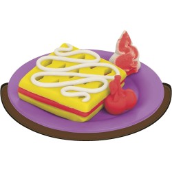 Hasbro - Play-Doh - Set per la Colazione, Playset con 6 vasetti di Pasta da Modellare e 10 Accessori, B9739EU4