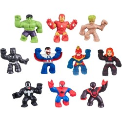 Grandi Giochi - Goo Jit Zu Minis Eroi Marvel personaggi assortiti, GJM00100