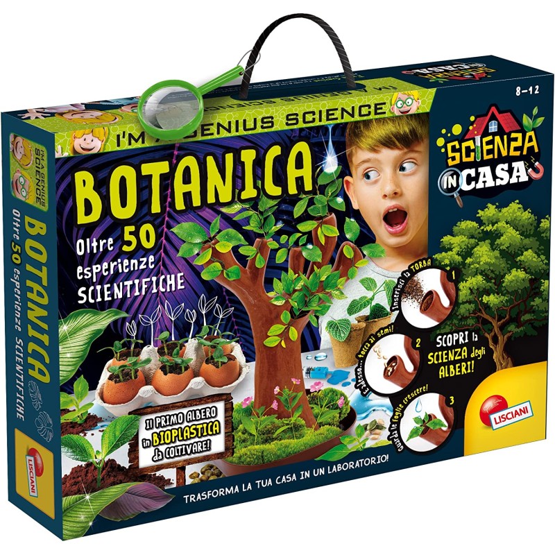 Lisciani Giochi - I m a Genius Scienza in Casa Botanica, Albero in Bioplastica, 97364