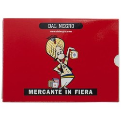 Dal Negro 90004 - Mercante in Fiera Astuccio Rosso, Carte da Gioco