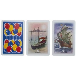 Dal Negro 90004 - Mercante in Fiera Astuccio Rosso, Carte da Gioco