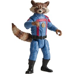 Hasbro - Marvel Guardiani della Galassia Vol. 3, Navicella Spaziale, Action Figure con Veicolo e Accessorio Blaster - F65885L00